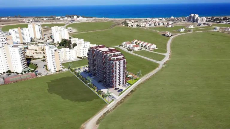 Bafra Otel Bölgesinde 1+1 Eşyalı Rezidans Dairesi fotoğraf 4