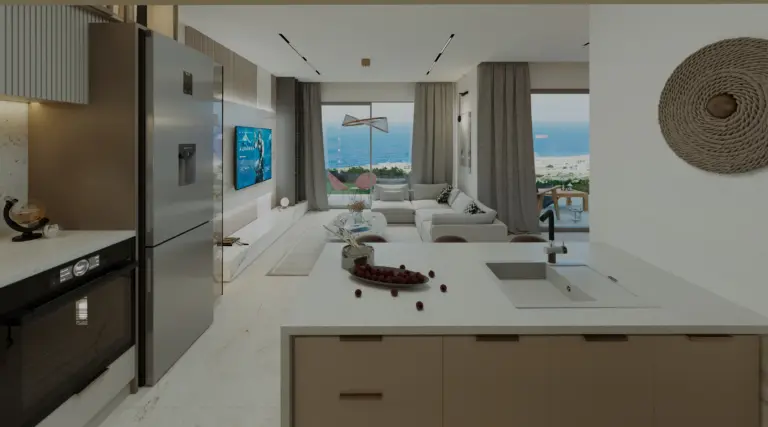 Long Beach Site İçinde 1+1 Eşyalı Daire fotoğraf 5